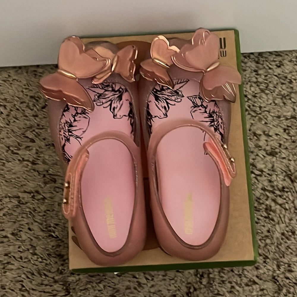 Mini Melissa Ultragirl Fly Butterfly Flats